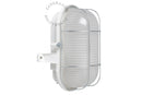 zangra <br>outdoor or bathroom white bakelite bulkhead light - opaline glass <br>大和店 7/28迄3点HOLD - ヴィンテージ SHARK ATTACK