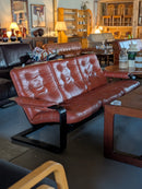 Lystolet <br>3シーターレザーソファ <br>Sweden/Denmark , 1970's <br>大和店 hold ynk 7/10-