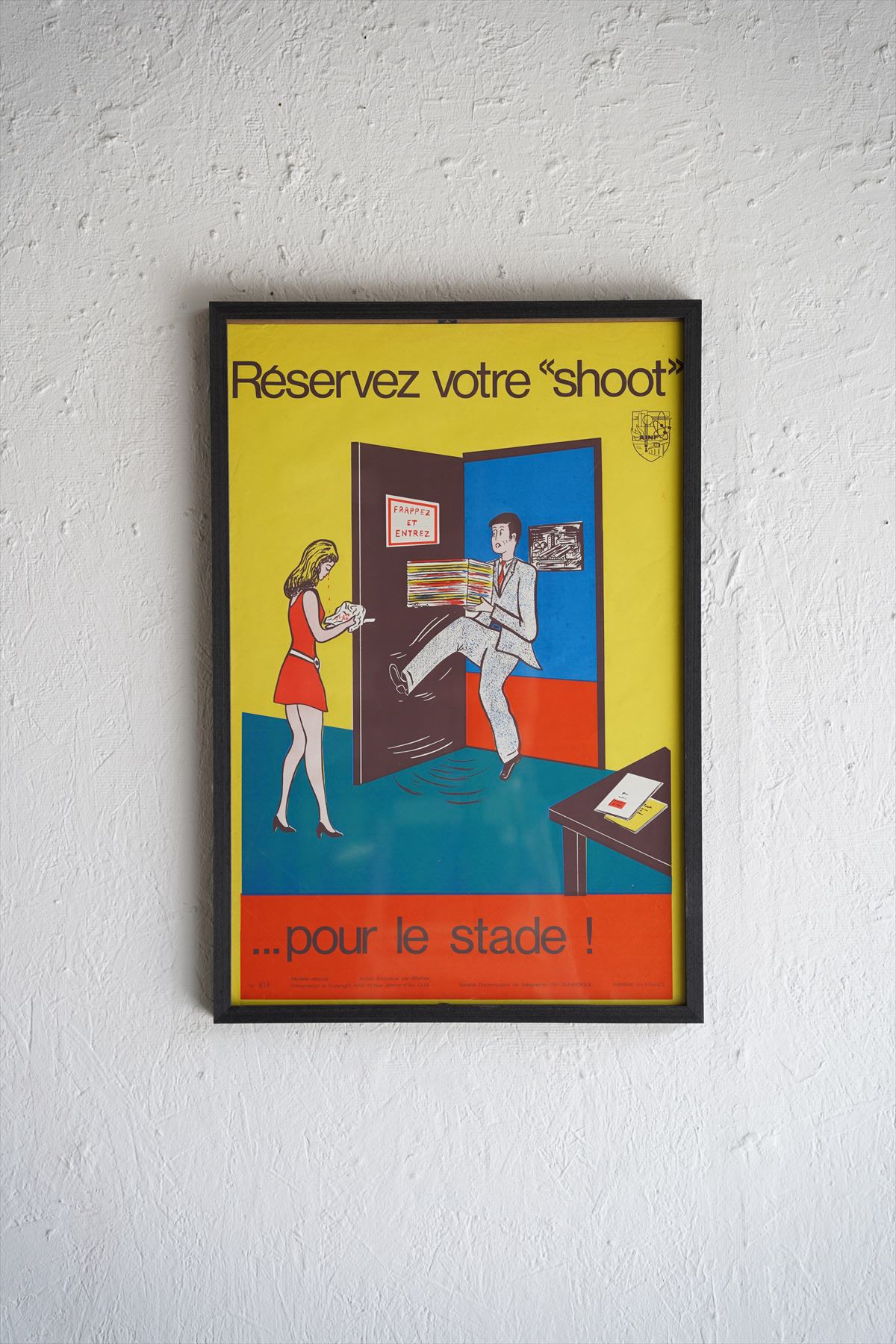 France ウォールポスター<br>ヴィンテージ <br> 大和店 - ヴィンテージ SHARK ATTACK