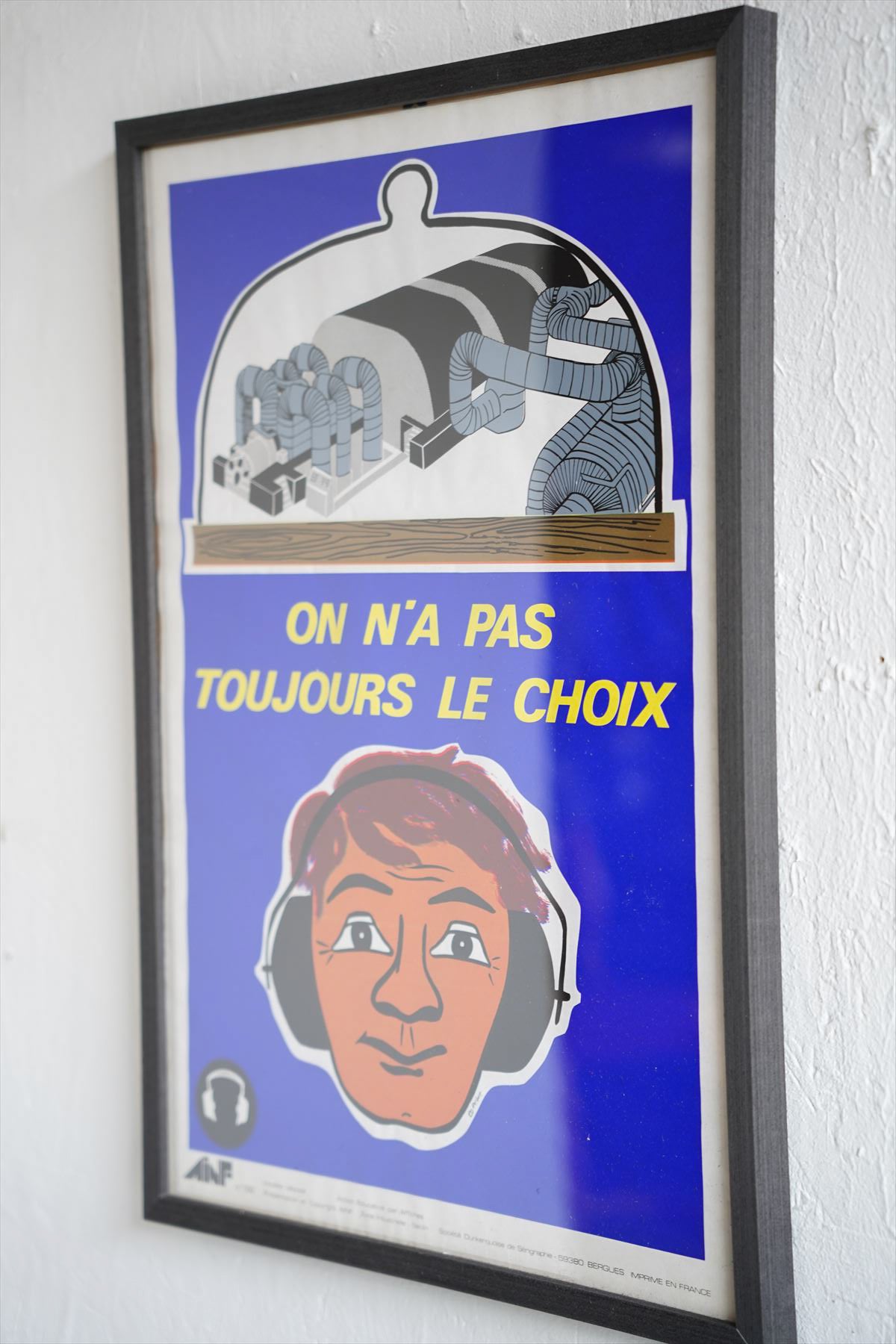 France ウォールポスター<br>ヴィンテージ <br> 大阪店 - ヴィンテージ SHARK ATTACK