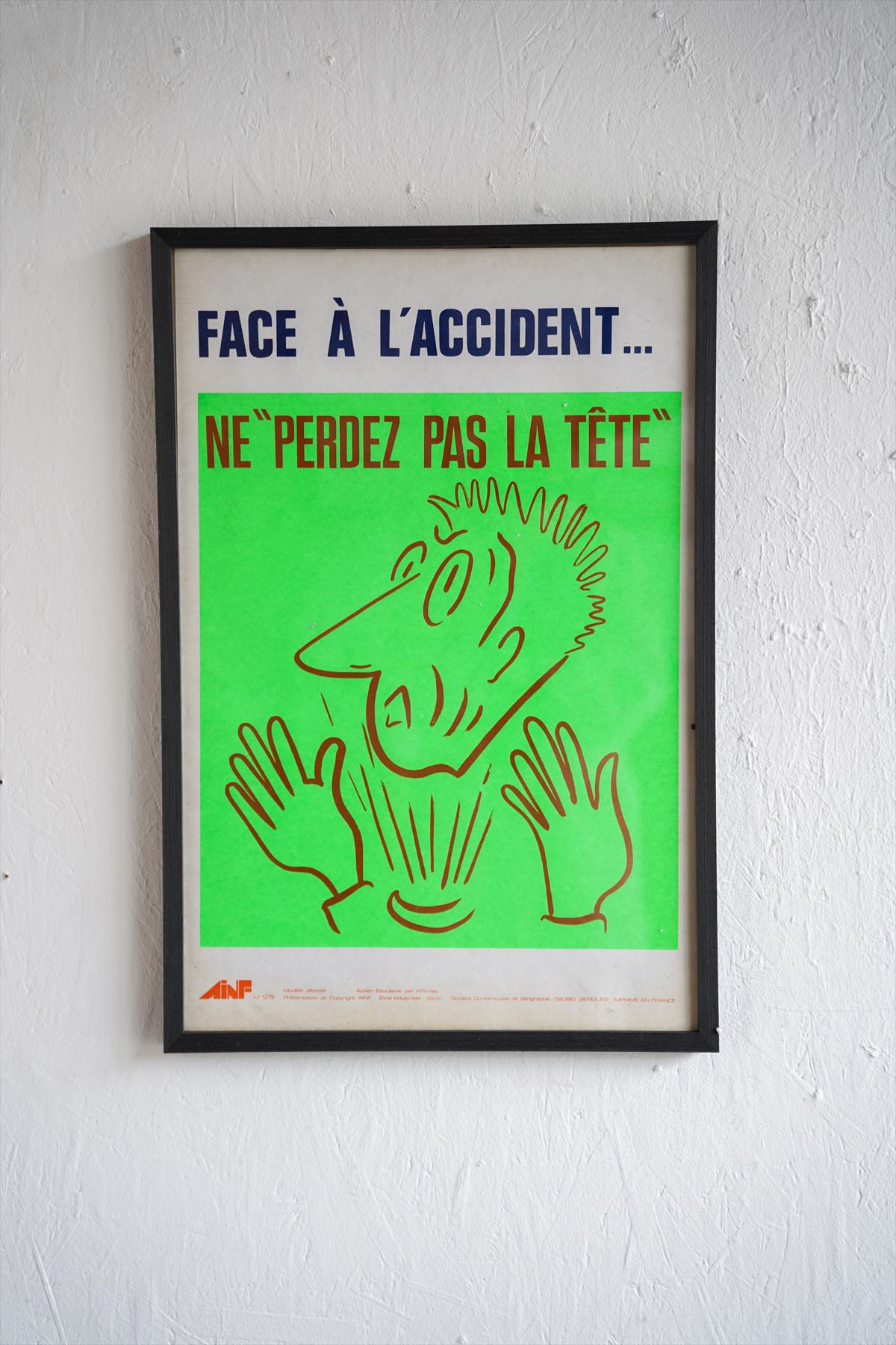 France ウォールポスター<br>ヴィンテージ <br> 大阪店 - ヴィンテージ SHARK ATTACK
