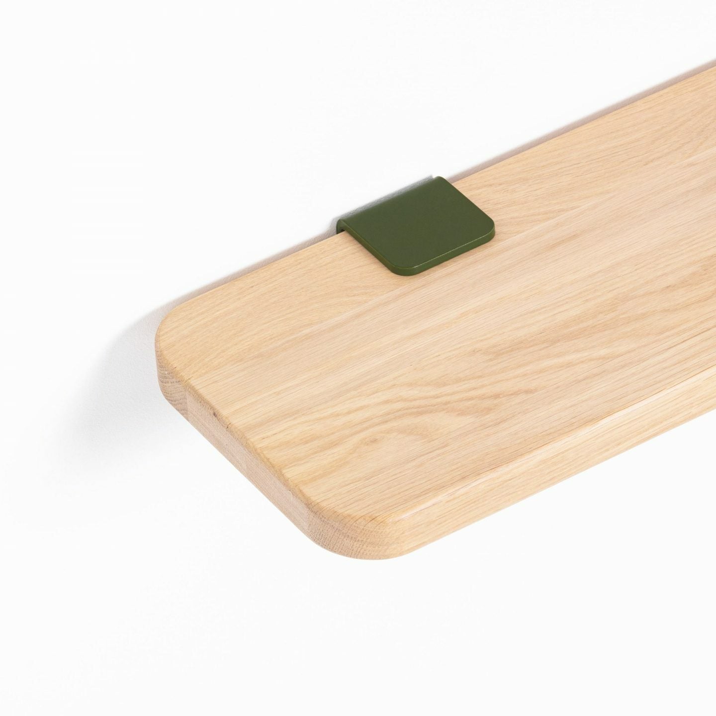 TIPTOE<br>Solid oak shelf – 60x20cm <br>ROSEMARY GREEN - ヴィンテージ SHARK ATTACK