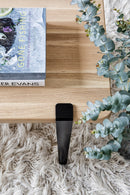 TIPTOE<br>Coffee table and bench leg – 43 cm <br>GRAPHITE BLACK <br>cerote antiques - ヴィンテージ SHARK ATTACK