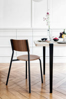 TIPTOE<br>SSD Chair - eco–certified wood<br>Walnut - GRAPHITE BLACK<br> - ヴィンテージ SHARK ATTACK