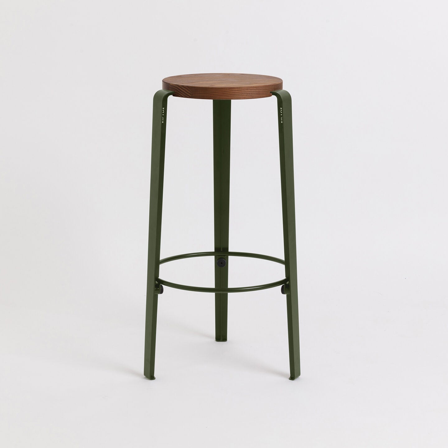TIPTOE<br>BIG LOU bar stool – TINTED OAK <br>ROSEMARY GREEN - ヴィンテージ SHARK ATTACK
