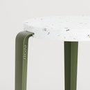 TIPTOE<br>BIG LOU bar stool in recycled plastic VENEZIA <br>ROSEMARY GREEN - ヴィンテージ SHARK ATTACK
