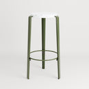 TIPTOE<br>BIG LOU bar stool in recycled plastic VENEZIA <br>ROSEMARY GREEN - ヴィンテージ SHARK ATTACK