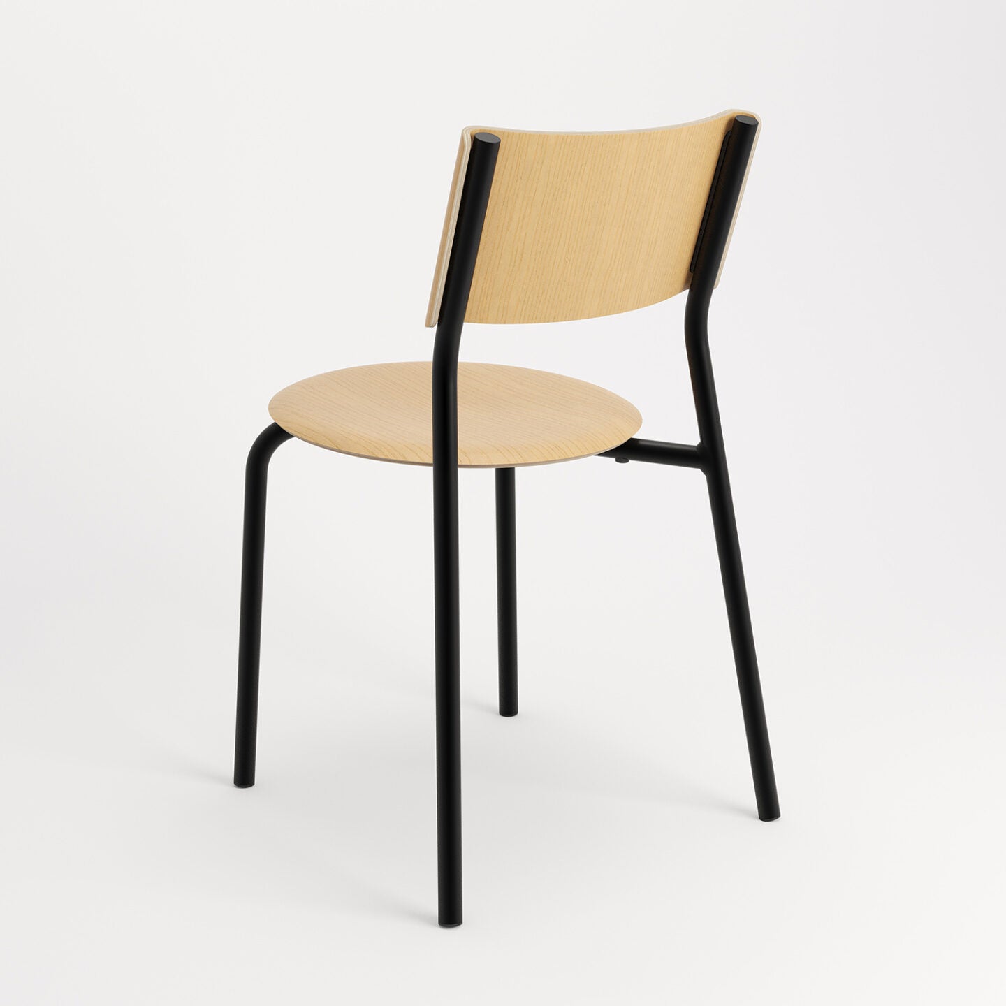 TIPTOE<br>SSD Chair - Ash <br>GRAPHITE BLACK - ヴィンテージ SHARK ATTACK
