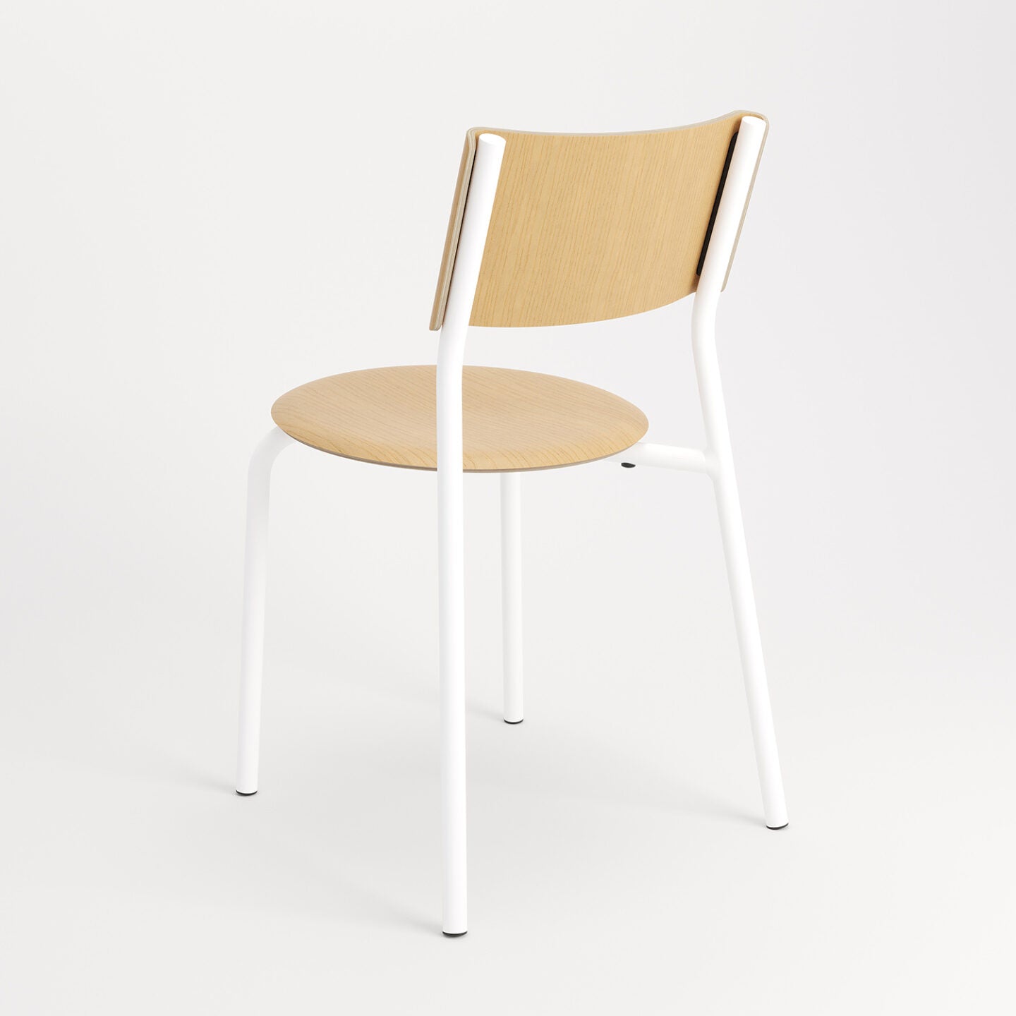 TIPTOE<br>SSD Chair - Ash <br>CLOUDY WHITE - ヴィンテージ SHARK ATTACK