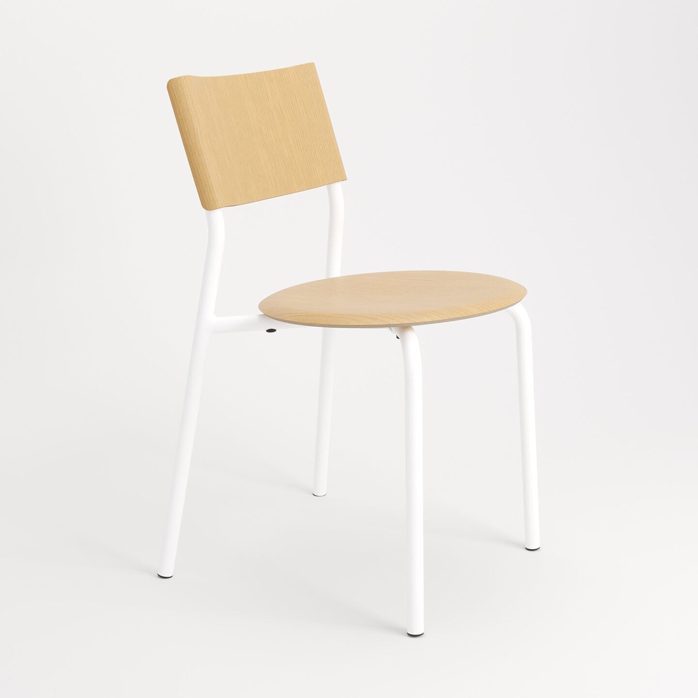 TIPTOE<br>SSD Chair - Ash <br>CLOUDY WHITE - ヴィンテージ SHARK ATTACK