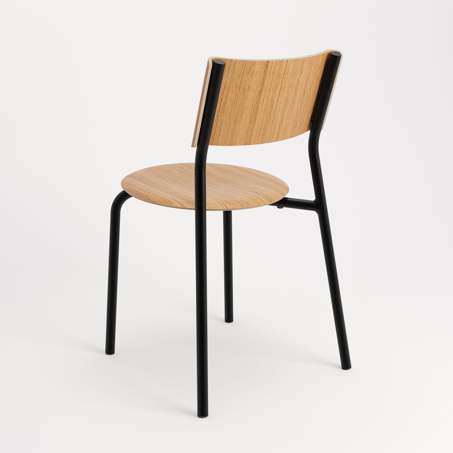 TIPTOE<br>SSD Chair - Oakwood <br>GRAPHITE BLACK - ヴィンテージ SHARK ATTACK