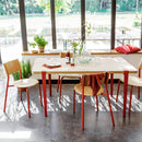 TIPTOE <br>Table and desk leg – 75 cm <br>TERRACOTTA RED <br>大和店・cerote antiques - ヴィンテージ SHARK ATTACK