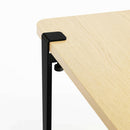 TIPTOE<br>Coffee table and bench leg – 43 cm <br>GRAPHITE BLACK <br>cerote antiques - ヴィンテージ SHARK ATTACK