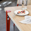 TIPTOE <br>Table and desk leg – 75 cm <br>TERRACOTTA RED <br>大和店・cerote antiques - ヴィンテージ SHARK ATTACK