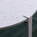 TIPTOE<br>Coffee table and bench leg – 43 cm <br> CLOUDY WHITE <br> cerote antiques - ヴィンテージ SHARK ATTACK